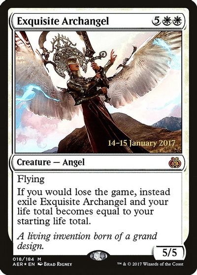 Exquisite Archangel card art