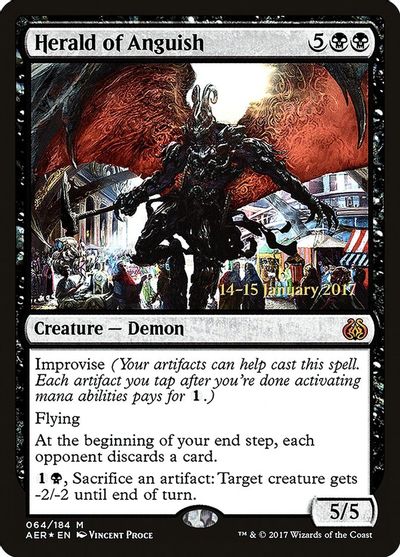 Herald of Anguish card art