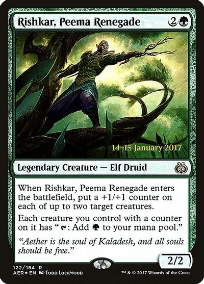 Rishkar, Peema Renegade card art