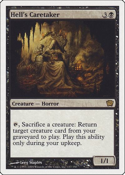 Hell's Caretaker card art
