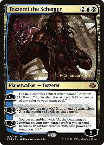 Tezzeret the Schemer card art