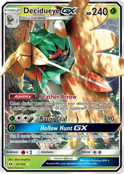 Decidueye GX card art