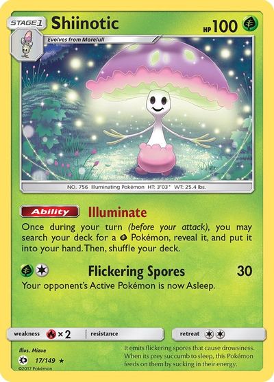 Shiinotic card art