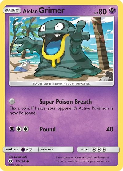 Alolan Grimer card art