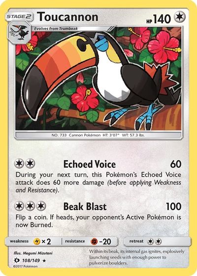 Toucannon card art
