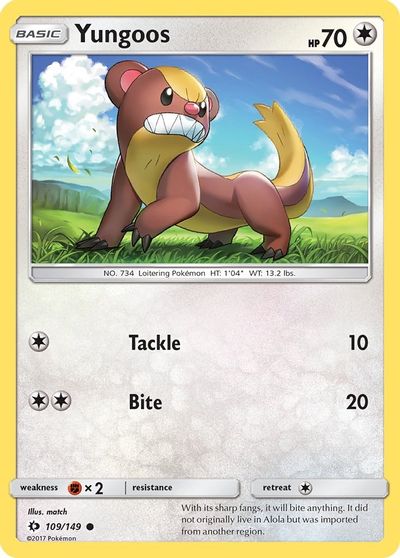 Yungoos card art
