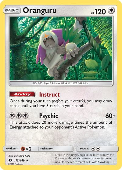 Oranguru card art