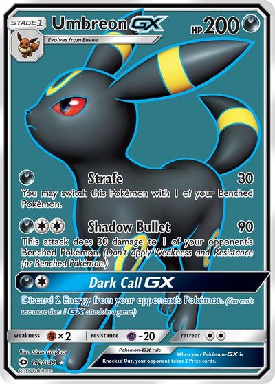 Umbreon GX (Full Art) card art