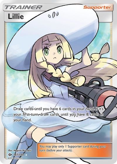 Lillie (Full Art) card art
