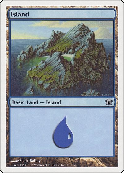 Island (338) card art