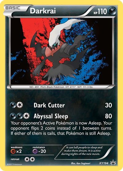 Darkrai - XY194 card art
