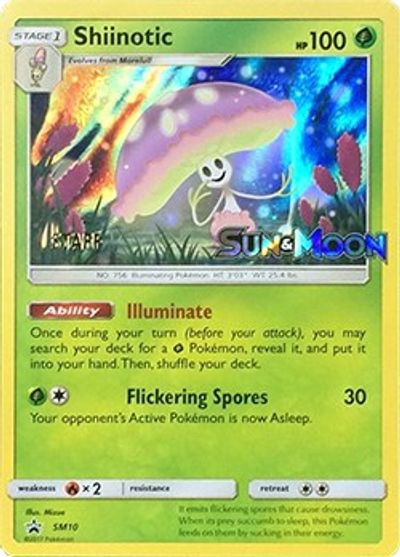 Shiinotic - SM10 (Prerelease) [Staff] card art
