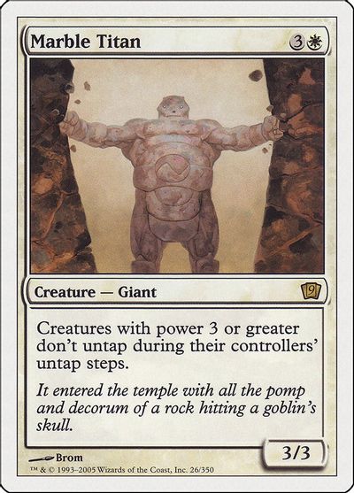 Marble Titan card art