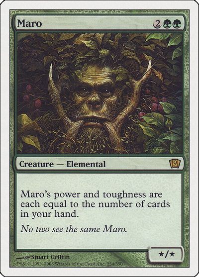 Maro card art