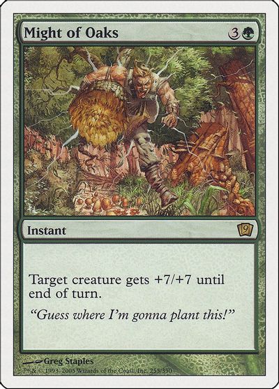 Might of Oaks card art