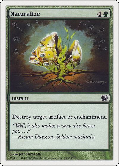 Naturalize card art
