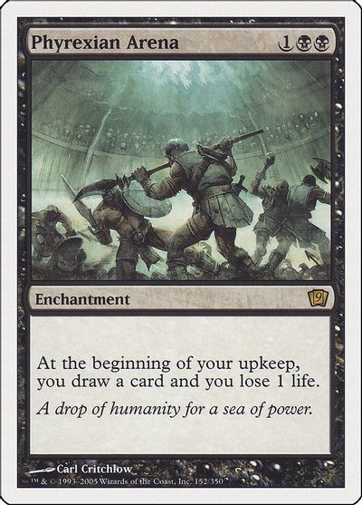 Phyrexian Arena card art