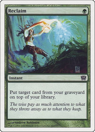 Reclaim card art