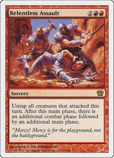 Relentless Assault card art