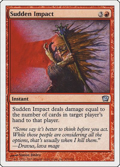 Sudden Impact card art