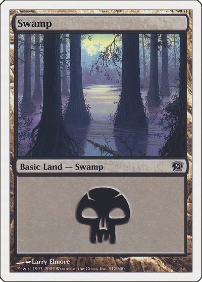 Swamp (342) card art