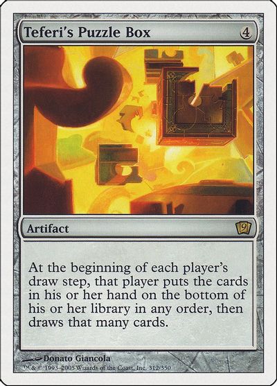Teferi's Puzzle Box card art