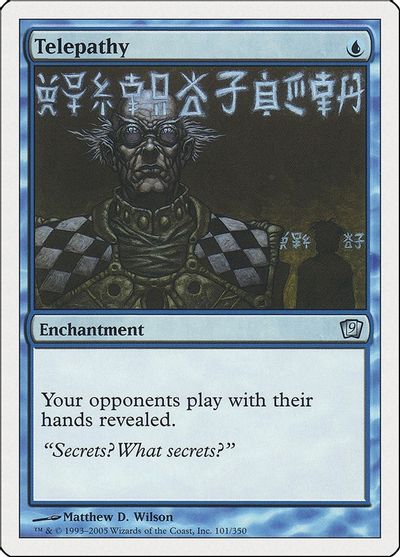 Telepathy card art