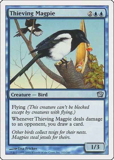 Thieving Magpie card art