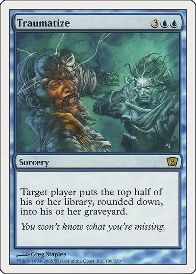 Traumatize card art