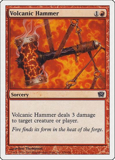 Volcanic Hammer card art