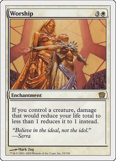 Worship card art