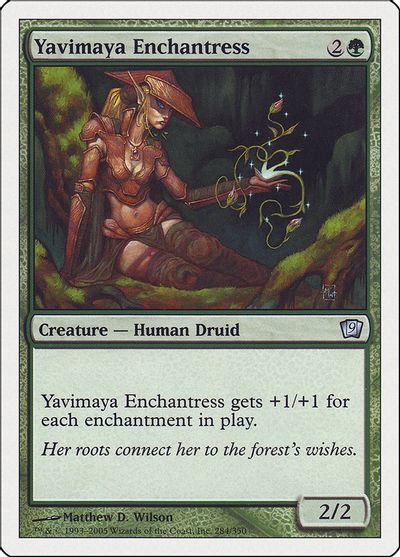 Yavimaya Enchantress card art
