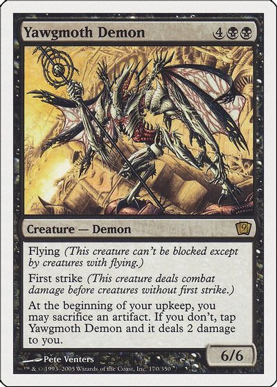 Yawgmoth Demon card art