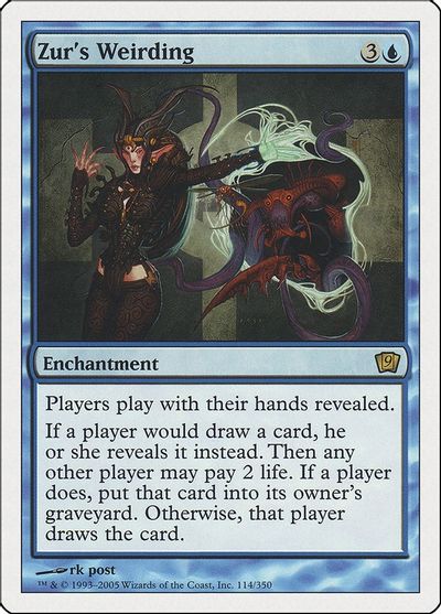 Zur's Weirding card art