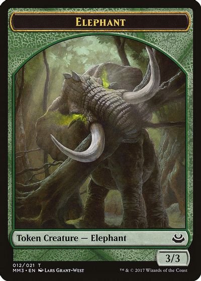 Elephant Token card art