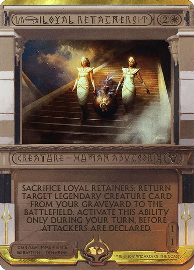 Loyal Retainers card art