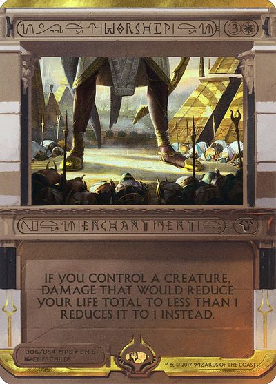 Worship card art
