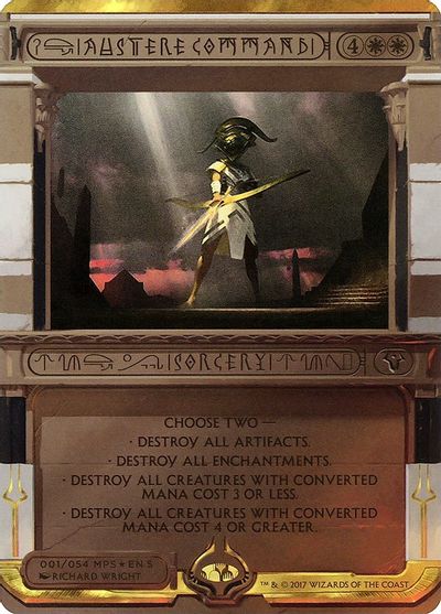 Austere Command card art