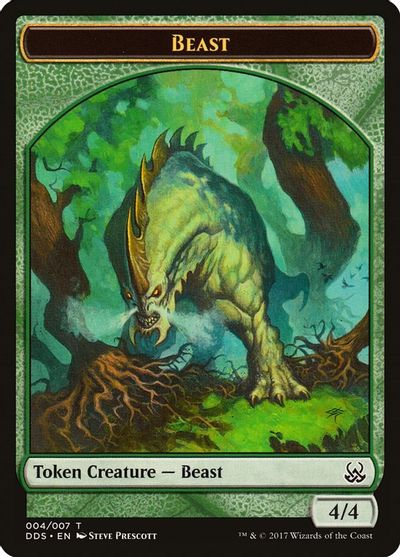 Beast Token card art