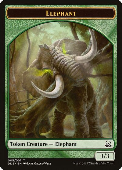 Elephant Token card art