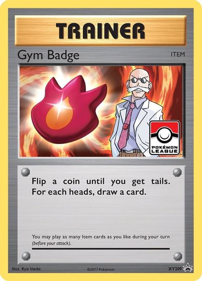 Gym Badge (Blaine) card art