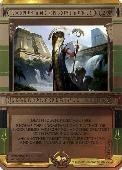 Rhonas the Indomitable card art