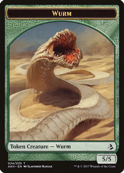 Wurm Token card art