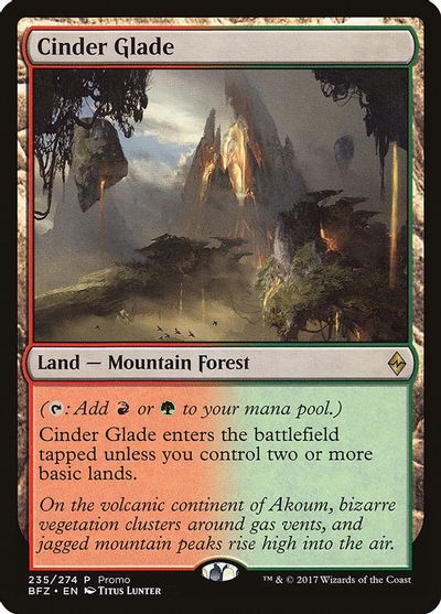 Cinder Glade card art