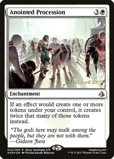 Anointed Procession card art