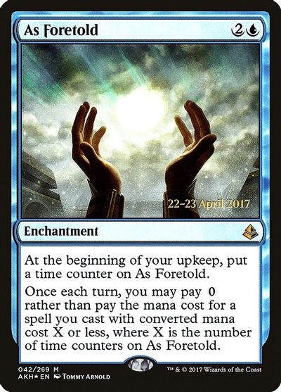 As Foretold card art