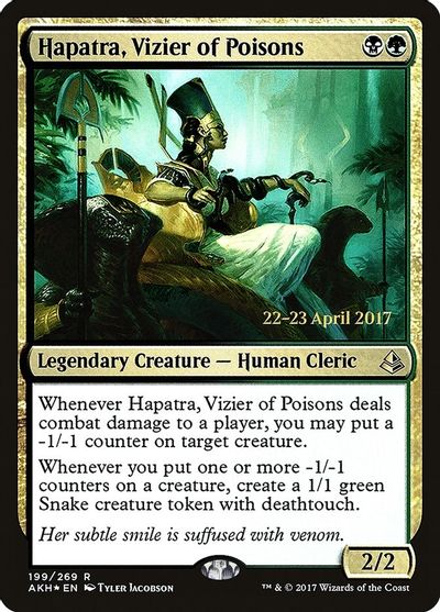 Hapatra, Vizier of Poisons card art