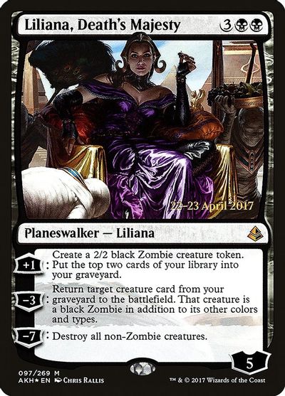 Liliana, Death's Majesty card art