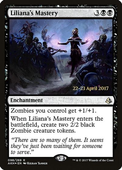 Liliana's Mastery card art