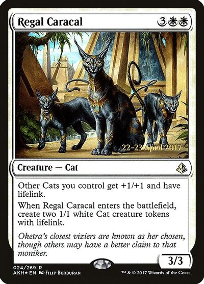 Regal Caracal card art